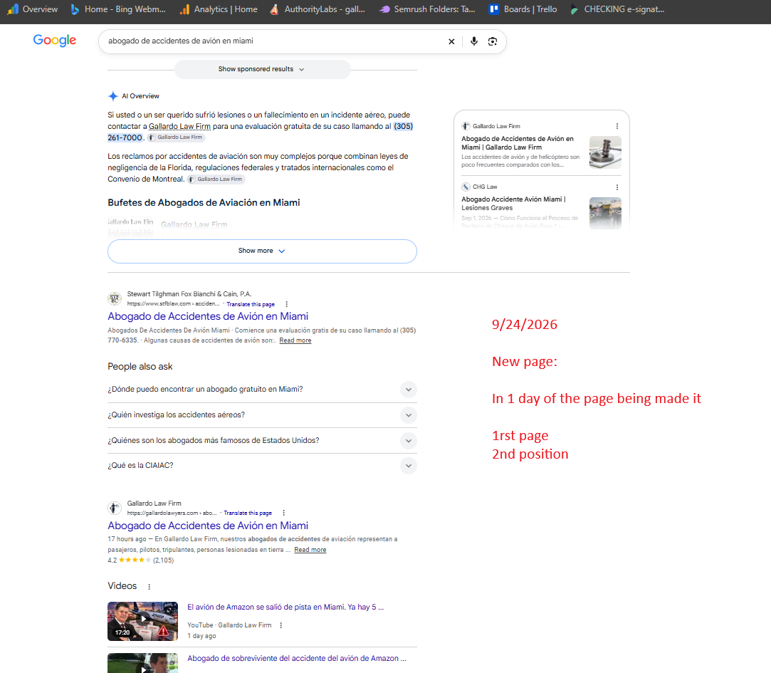 Google SEO Analysis