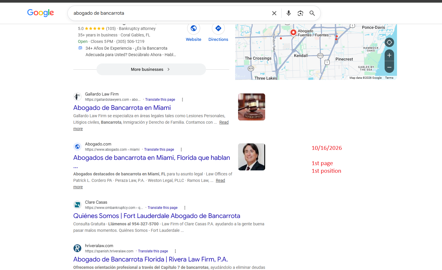 Google SEO Analysis
