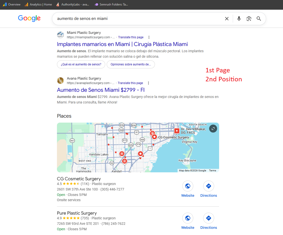 Google SEO Analysis