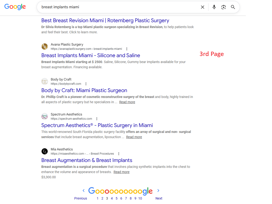 Google SEO Analysis