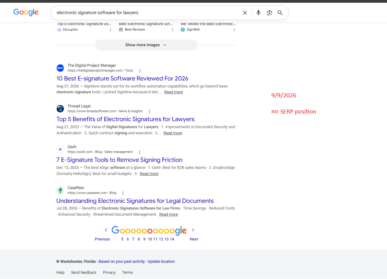 Google SEO Analysis