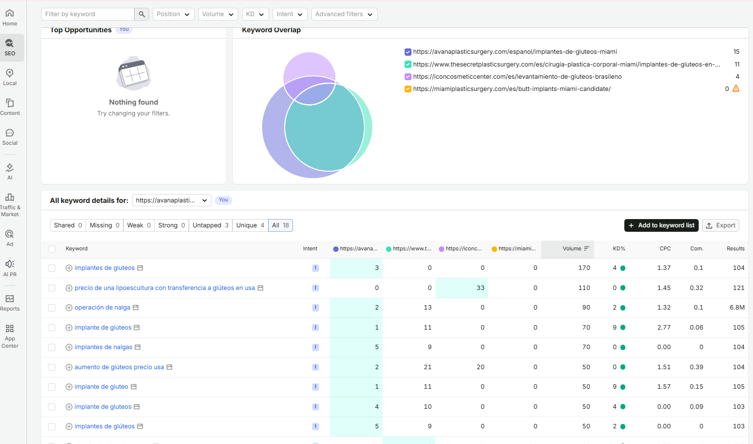 Semrush SEO Analysis