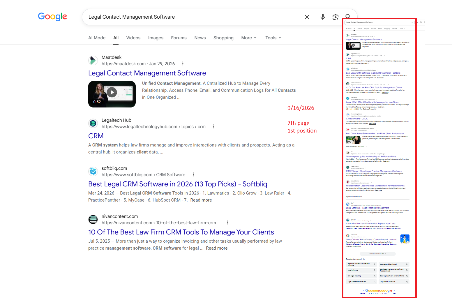 Google SEO Analysis