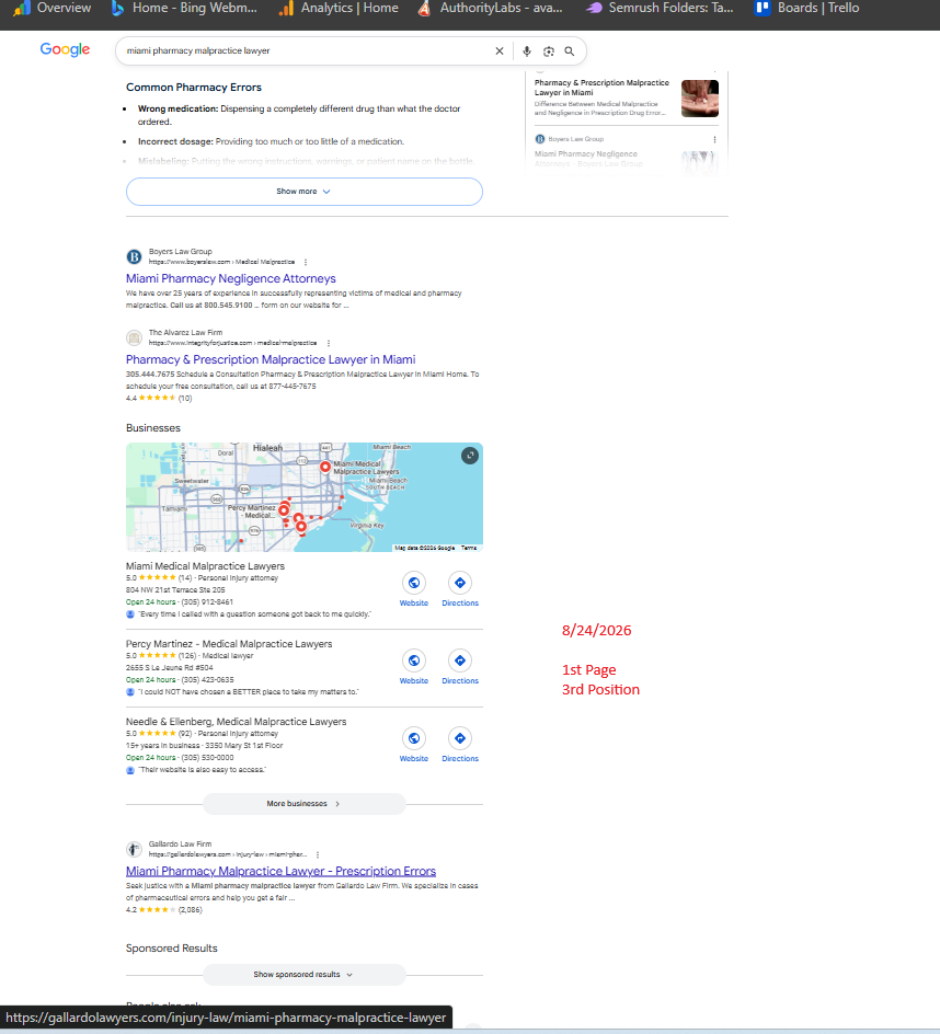 Google SEO Analysis