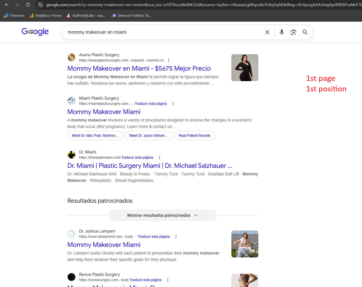 Google SEO Analysis