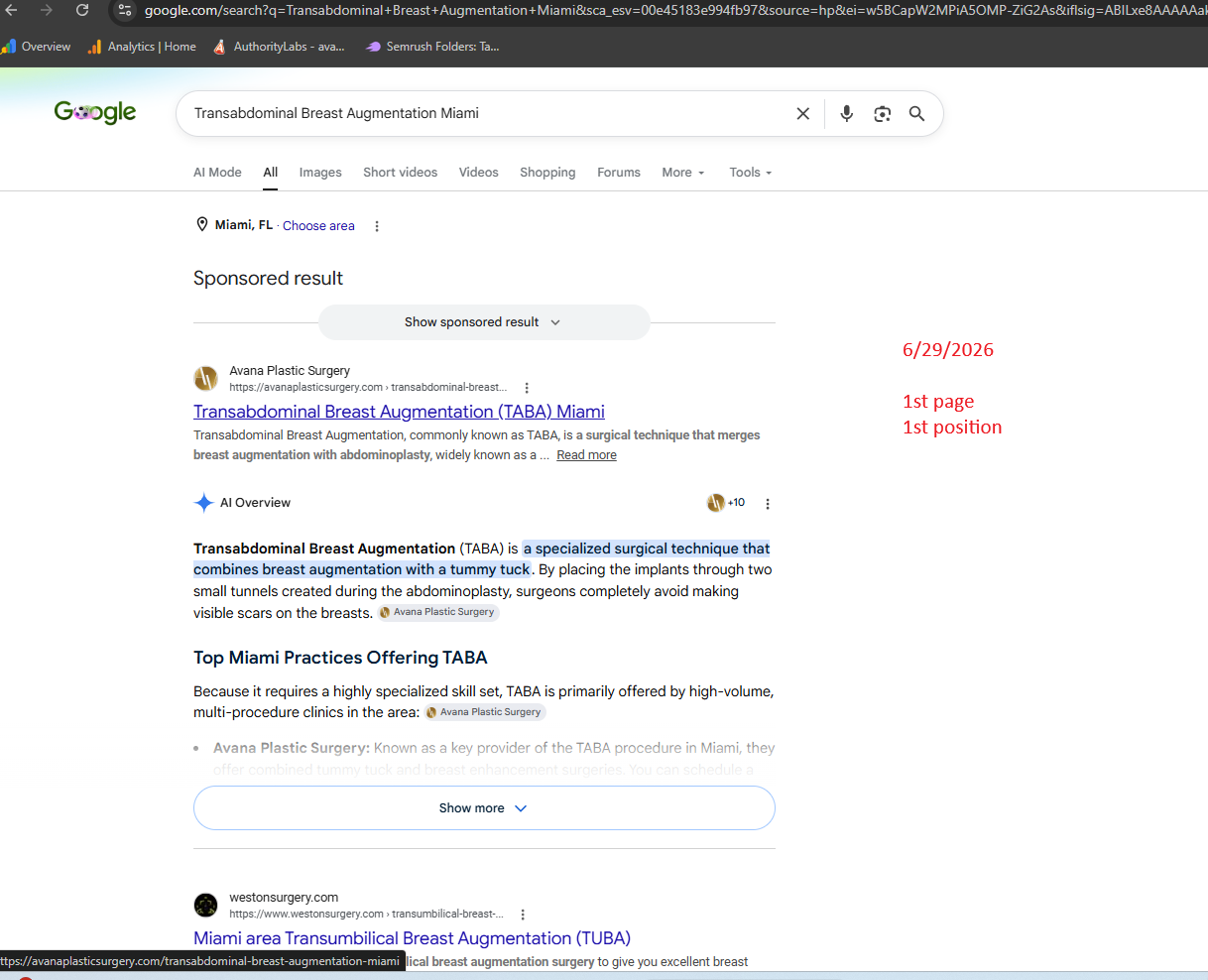 Google SEO Analysis