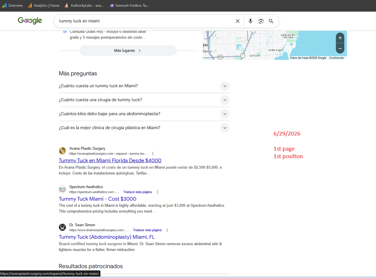 Google SEO Analysis